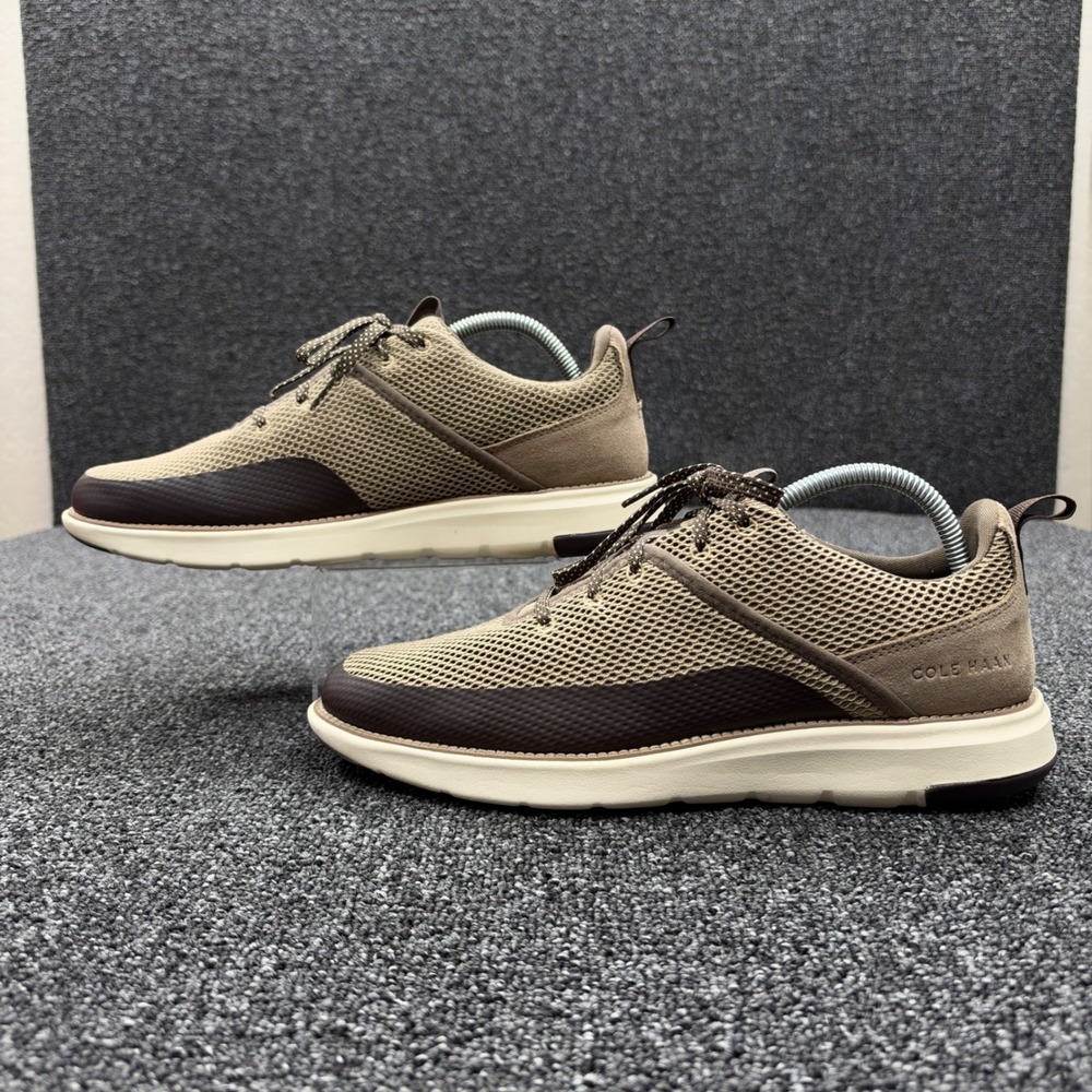 Cole Haan Zerogrand Journey Mesh Sneakers Mens 10M Brown Athleisure Business